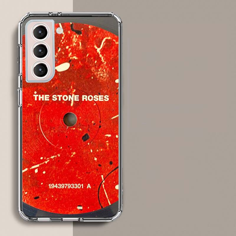 

The Stone-R-Roses Phone Case For Samsung Galaxy S25 Edge S24 S23 FE S21 S20 S10 Plus S22 S26 Ultra Cover Clear Cases TPU Capa Sh Samsung S24 Ultra