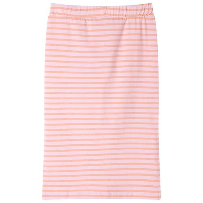 Jupe droite pour enfants avec rayures rose 92/104/116/128/140