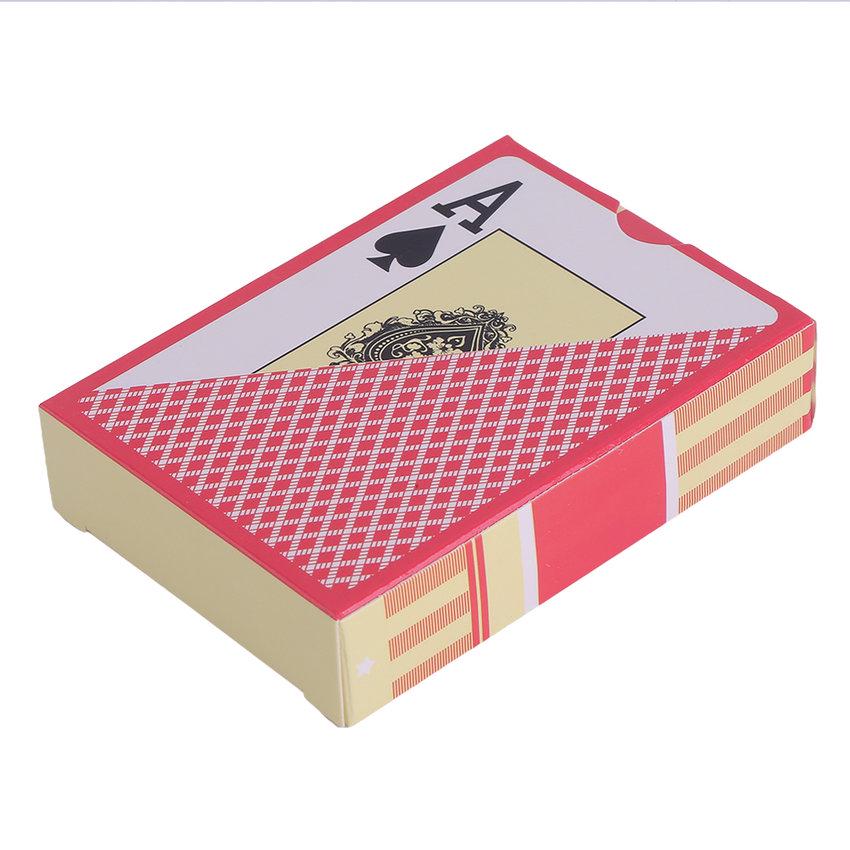 Набор покерных карт, водонепроницаемые, прочные, из ПВХ, пластиковые игральные карты, новинка BQ красный