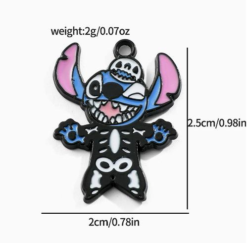 10 Pcs Halloween Charms Enamel Charms Pendants for Jewelry Making Necklaces Earrings Braceltes DIY Crafts Gifts