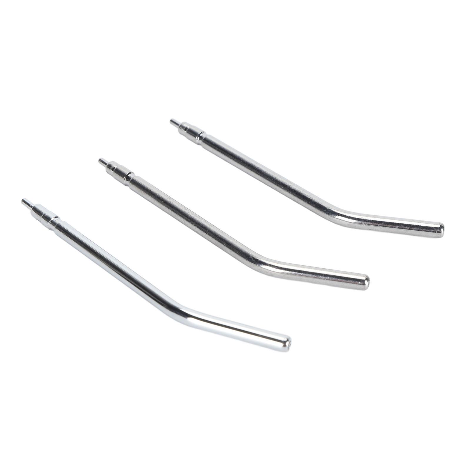 

10pcs Oral Care Air Water Syringe Tips Debris Removal Stainless Steel Teeth Cleansing Air Water