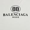 BALENCIAGA BB Logo T-Shirt White Men's Size XS Model 492258