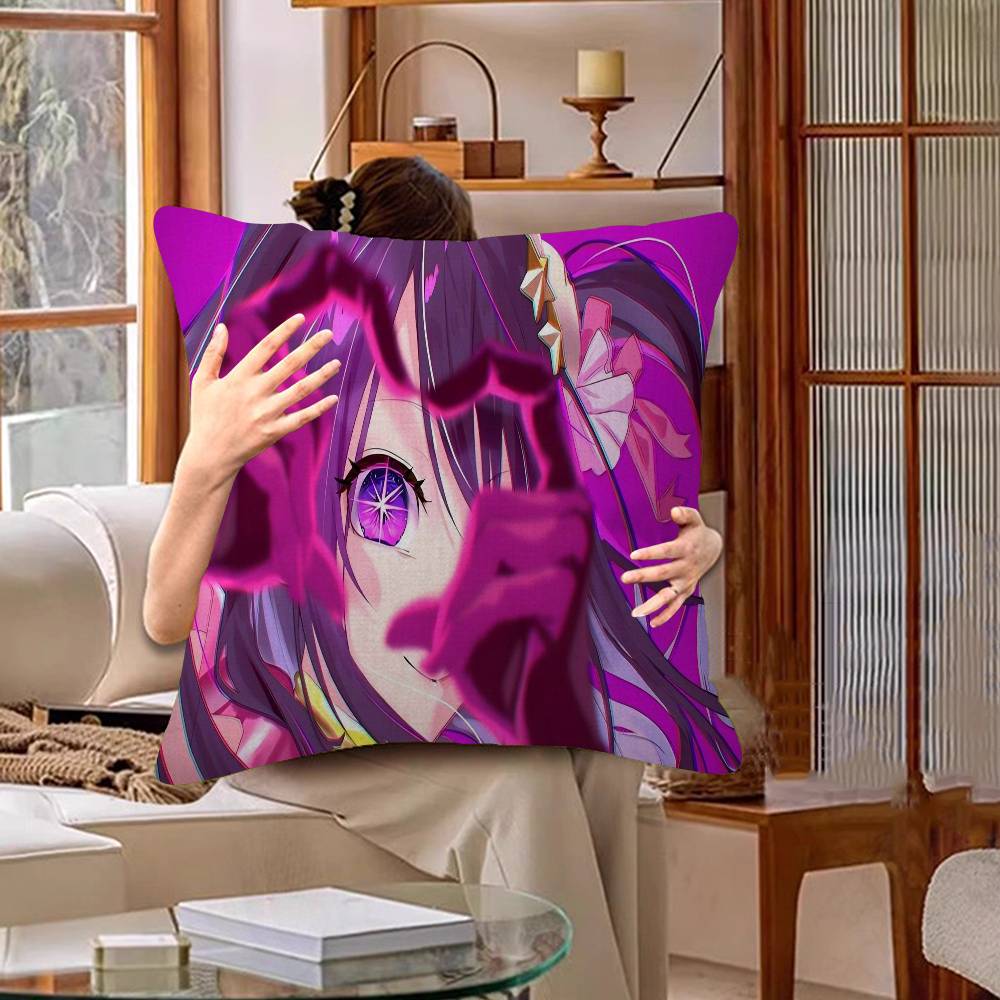 Oshi No Ko Anime Ai Hoshino Personalized Pillow Dust Cover Bedroom Kids Party Decoration Pillowcase Birthday Children Gift