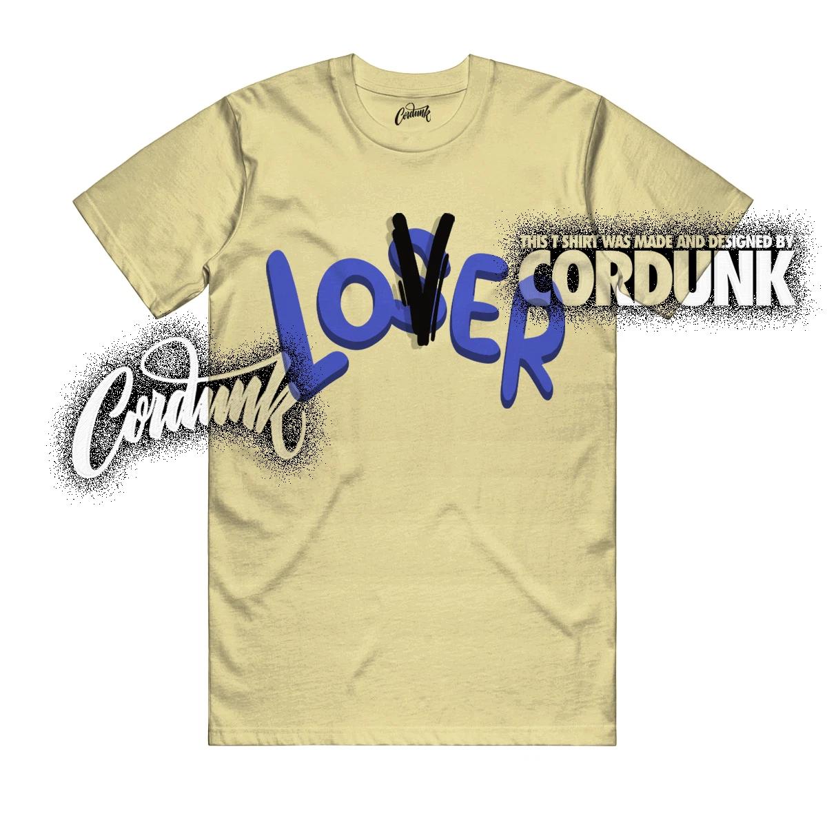 4 Protro Team Gold Persian Violet Black T Shirt Match LOVER 130