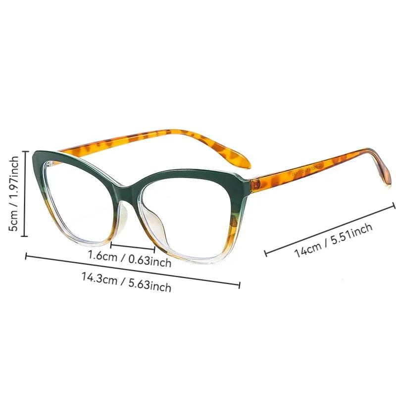 Stylish Cat Eye Glasses Women Men Transparent Eyewear Brand Designer Cute Clear Eyeglasses Fashion Optical Frame