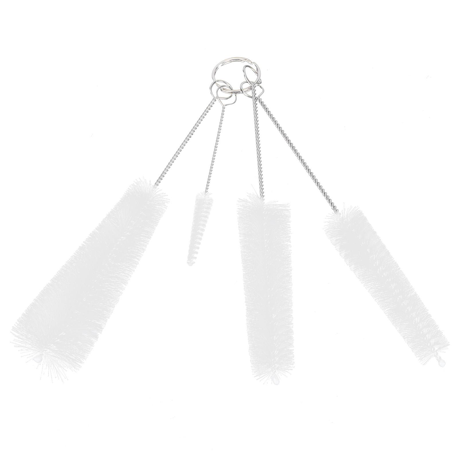 

4Pcs Cleaning Brush Multipurpose Bottles Cups Nipple Teapot Kettle Brush Cleaner