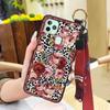 Fashion Ring Phone Case For Oukitel C22 Elderly lady Protective Lanyard Anti-dust Shockproof Waterproof Chinese style
