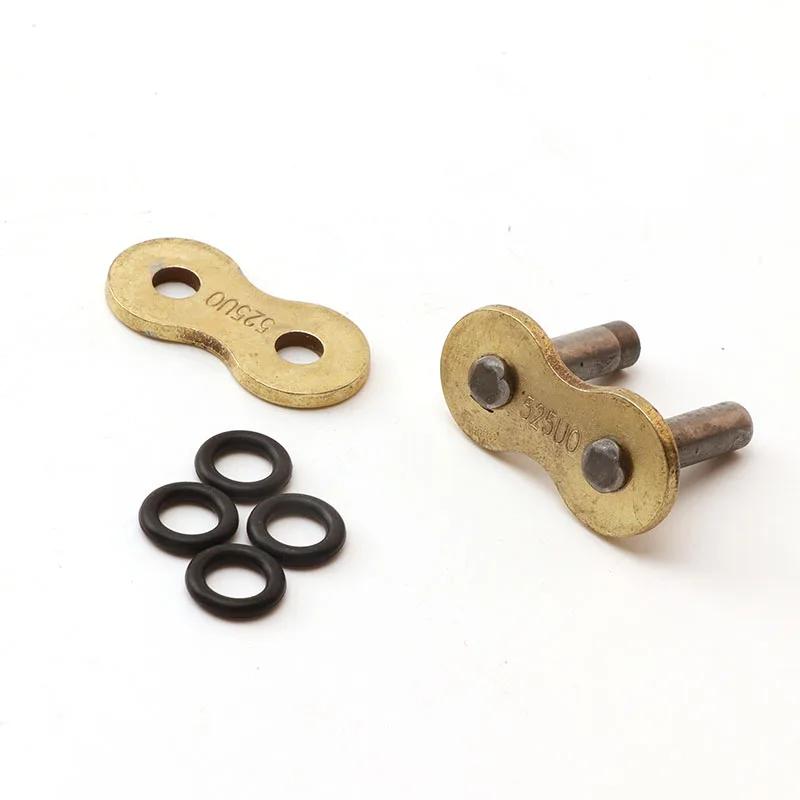 Motorcycle chain buckle link 420 428 520 525 530 heavy duty chain connector main joint link with O-ring chain lock
