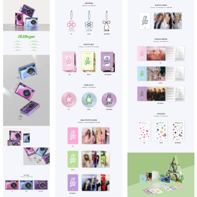 Select POB GLLIT Ver ILLIT 2nd Mini Album I’LL LIKE YOU