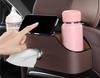 Car Storage, Car Seat Back Organizer with Cup Holder, Tissue Box, Car Tissue Holder,