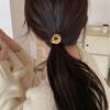 Fashionable Metal Knot Elastic Hair Band - Chic & High-Elastic Hair Accessory for Women