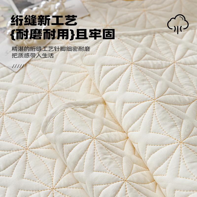 Four Seasons Sofa Cushion Pure Cotton Washed Non-Slip Simple Fabric Universal Cotton Cushion Winter Sofa Cover Cloth Towel