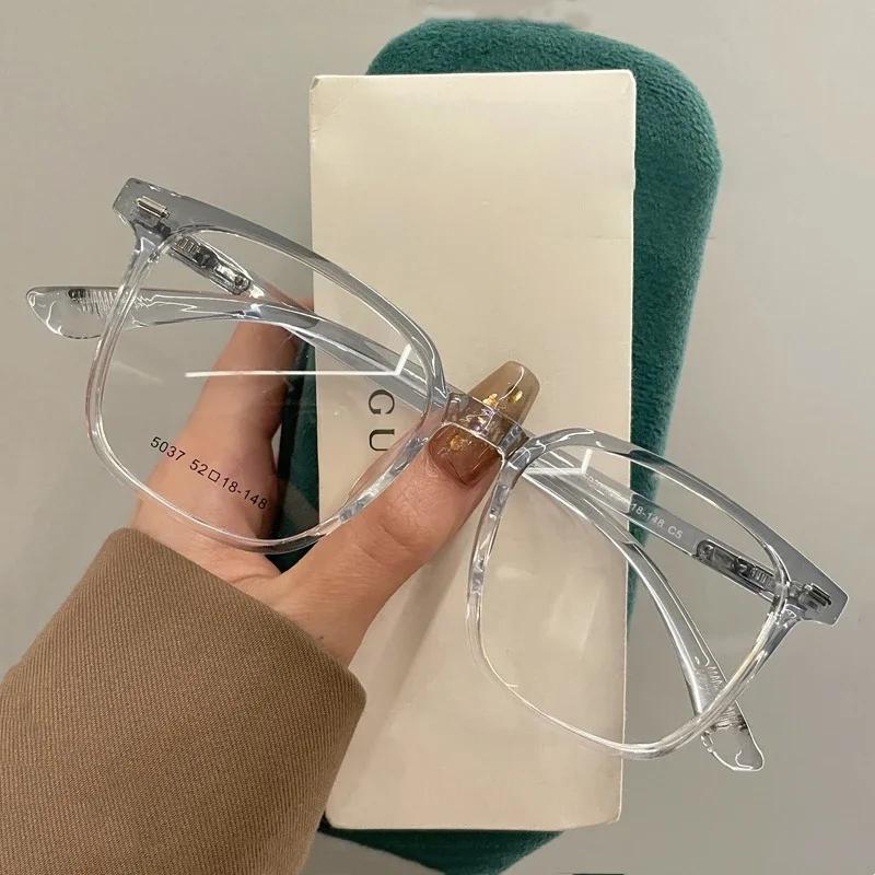 Ultralight Clear Myopia Glasses Women Men Anti-blue Light Myopic Glasses Frame Unisex Nearsighted Eyeglasses 0-1-1.5-2-3-4