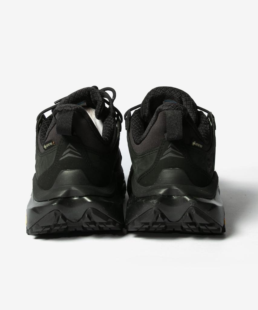 Hoka One One Kaha 2 Low GTX Sneakers Size D (1123190F), Men's Gore-Tex, Black/Black, (25.5 cm) [Used]