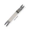 Stainless Steel Scraper Ultra Sharp Scrapers Remove Residue from Steel Aluminum and More Ends Offer Extra Leverage Car Tool