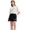 Fila X TIM LAHAN Original Soft Versatile Fashion Comfortable Casual Shorts Women Shorts Black F51W529604F-BK