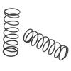 2Pcs Exhaust Valve Spring 7041704‑04 Exhaust Power Valve Spring Replacement for Polaris Voyageur Touring Sportsman Shift