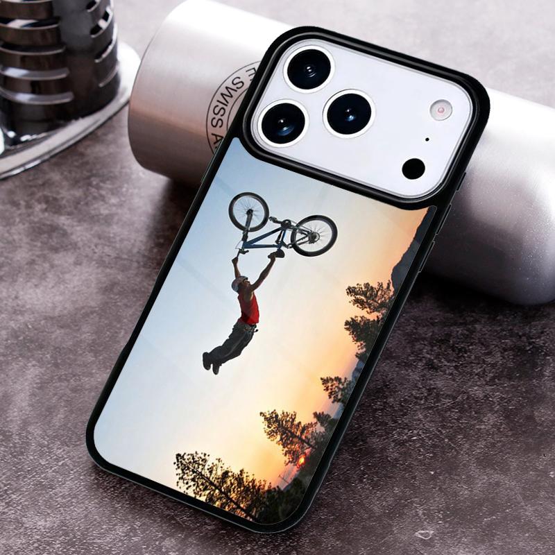 BMX Bike Extreme Sport Phone Case For iPhone 17 16 15 14 13 12 11 Pro Max Plus 17Air Soft Silicone Cover