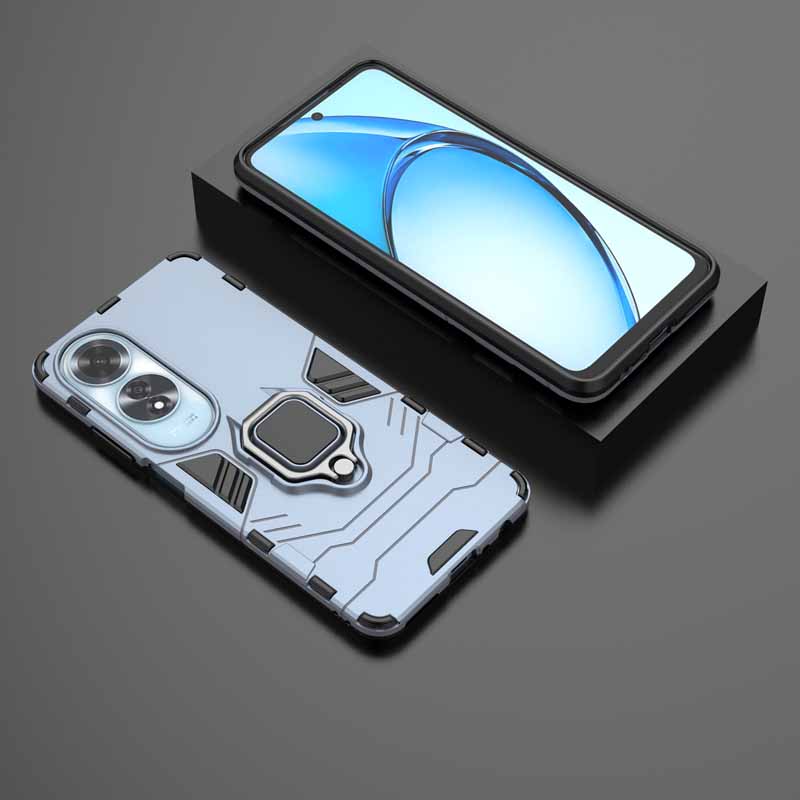 For Oppo A40 A60 4G Case Shockproof Magnetic Armor Holder Protect Back Coque for OPPO A60 A80 A 60 Phone Cover CPH2631 Fundas
