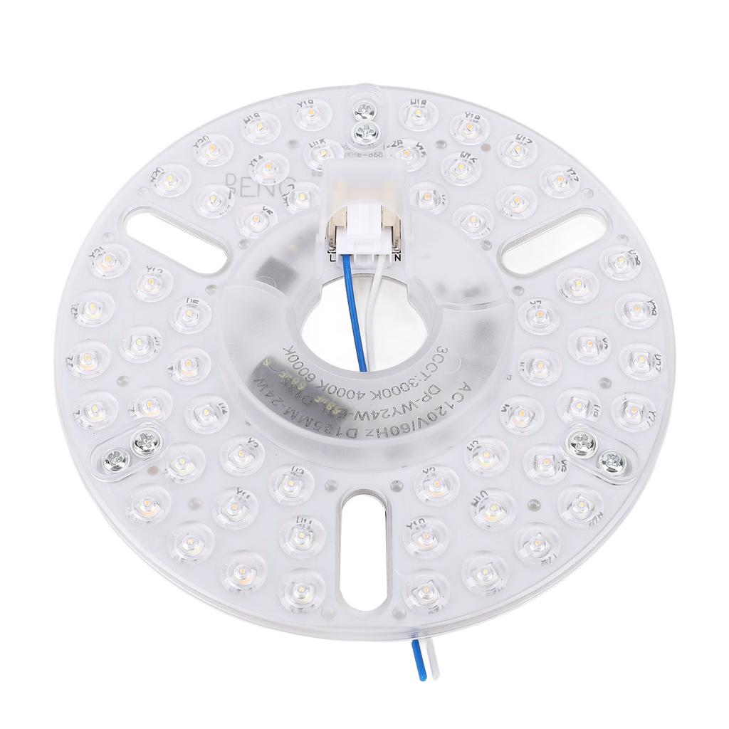 5.3 Inch Ceiling Fan LED Light Replacement 24W 3CCT Dimmable Magnetic LED Fan Light Board Panel Retrofit Light with Memory Function