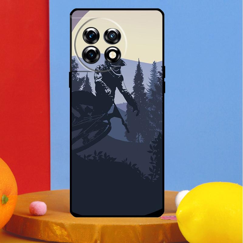 Bike Cycling Art Cover For OnePlus Nord CE 4 2 3 Lite N30 N10 N20 OnePlus 13R 13 12 12R 11 10 Pro 10T 8T Case