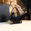 Leather Carving Small Bag Retro Atmosphere Dumpling Leather Women'S Bag Exquisite Shoulder Crossbody Handbag Women