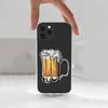 Alcohol Art Beer Phone Case For iPhone 14,13,12,11,17,16,15,Pro,Max,Plus,X,XS,XR,SE,Mini Transparent Soft Cover
