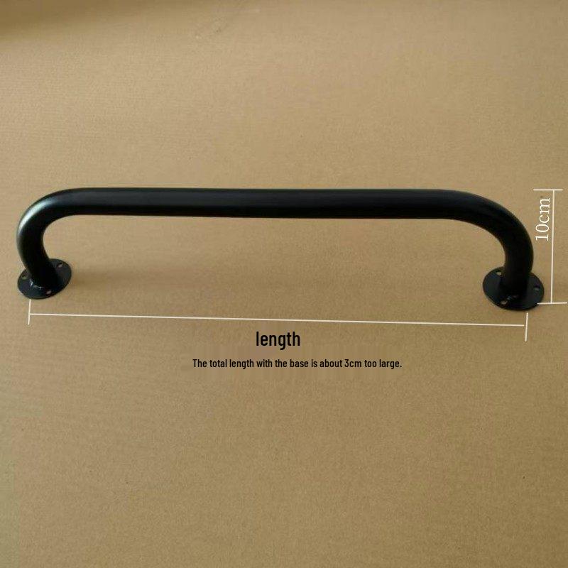 Gouden Muurbevestigd IJzeren Displayrek & Kledinghangstang