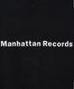 Manhattan Records Classic Logo Zip Up Hoodie - Black