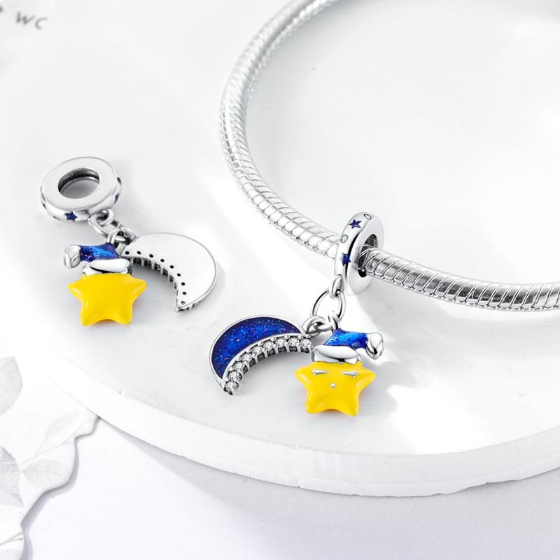 Halloween Series Charms Bead Copper Luminous Pumpkin Skull Witch Black Cat Fit Bangle Bracelet Necklace Diy Jewelry