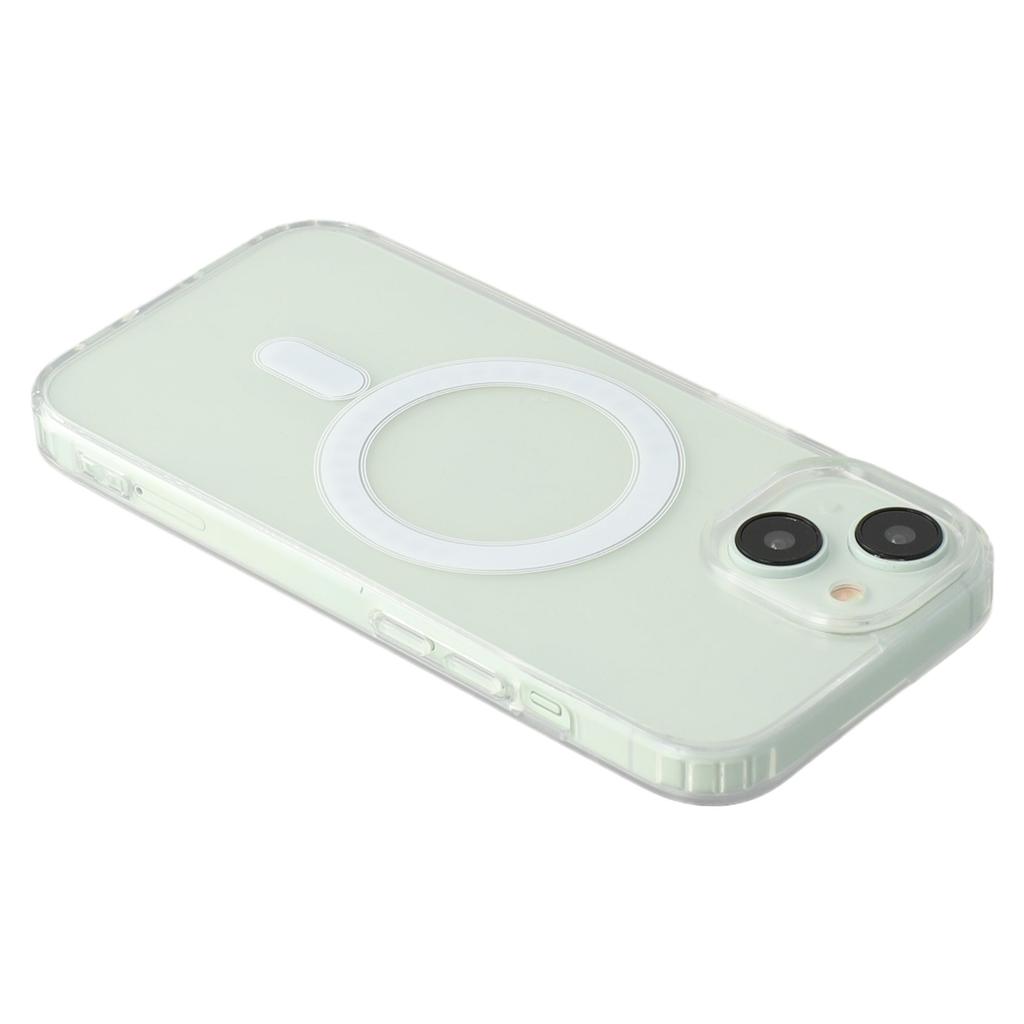 For iPhone 13 Mini/12 Mini Case Compatible with MagSafe TPU+Acrylic Clear Phone Cover