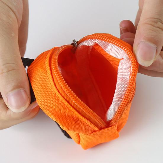 Mini Backpack Coin Purse, Scratch Resistant Zippered Compartment Keychain Bag, Waterproof Oxford Cloth Earphone Case