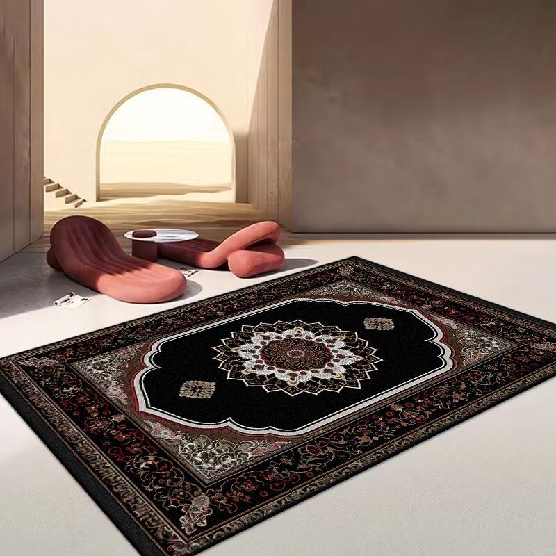 Vintage Persian Carpet for Living Room Decoration Rugs Large Area Bedroom Washable Rug Non-slip Sofa Coffee Table Mat 200x300cm