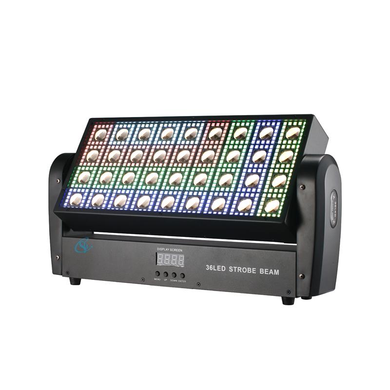 LED 200W Beam Strobe Lights Stage Washing Moving Head Lighting With Warm White Effect DMX512 For DJ Disco Bar Party