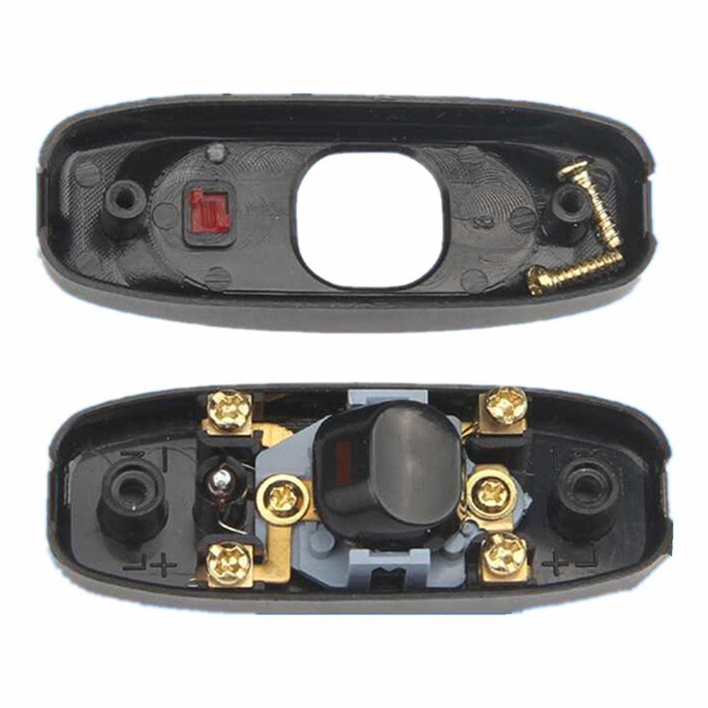 Appliance Feed-Through 10A on/Off Table Lamp 110 250V Cord Switch LED Indicator Inline