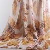 100x150cm 75D Imprimeu Leopard Șifon Material Rochie de Var cu Bretele Protecție Solară Subțire Transparentă Cădere Liberă Material Șifon Fără Șifonare
