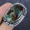 Natural Chrysoprase Gemstone 925 Sterling Silver Jewelry Ring Size 10 H7R47