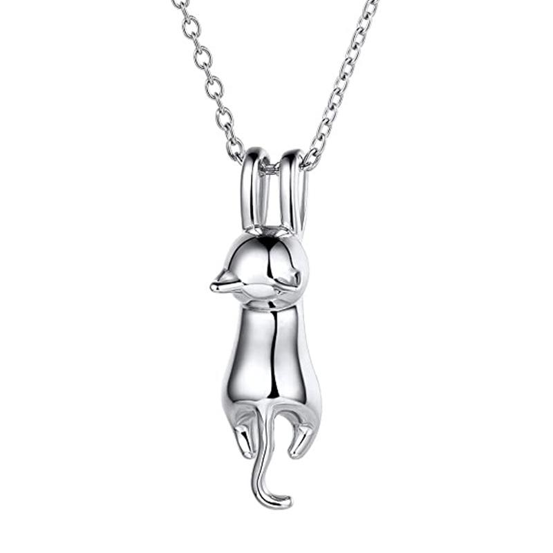 2024 New Cat Moon Stone Chokers Necklace Sparkling Colorful Rhinestone Pendant Necklaces for Women Fashion Gothic Jewelry Gifts