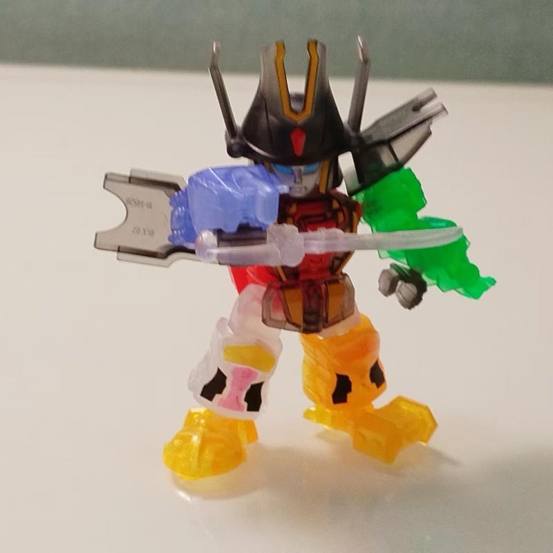Blokees Gokaioh Color Transparent Ver. Assembled Movable Model Toys Haokuai Wang Hero Mobilization Star Edition Building Blocks