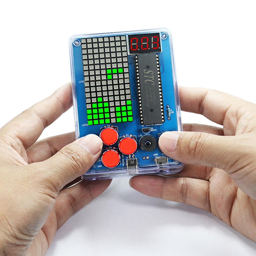 Classical DIY Educational Soldering Project Kit for Retro Games Like Racing Car Great for STEM Education Group Activity