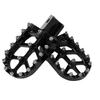 Motorcycle Footpegs Rest Pedal Black For Yamaha TW 200 TW200 1987-2023
