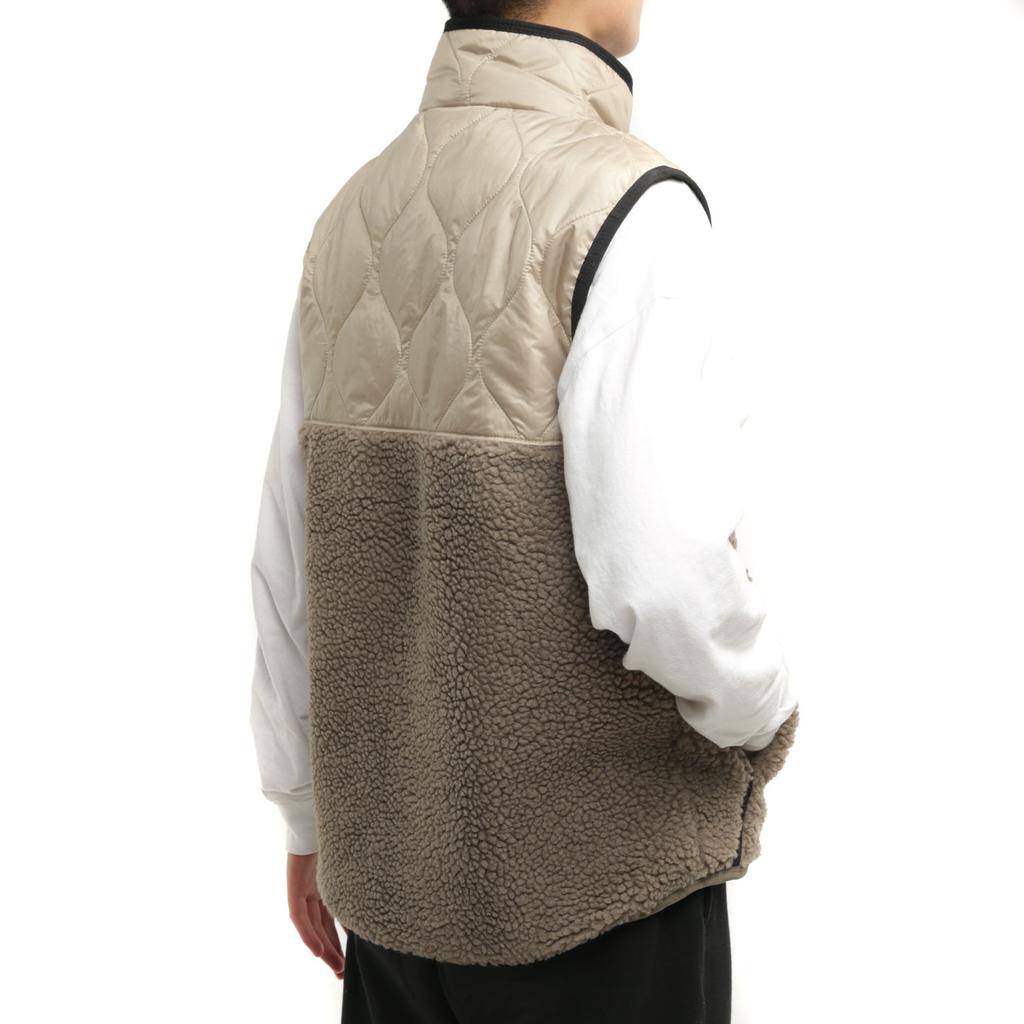 Nike Sportswear Heritage Fleece Collar Warm Vest Men Vests Mystic-Stone CU4451-342