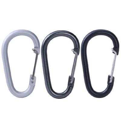 Multiuses D Shape Clip Key Carabiner Hook for Hammocks Camping Hikings Fishing