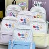 Schoolbag polka dot student schoolbag cute simple schoolbag high value girl feeling schoolbag fresh junior high school student schoolbag