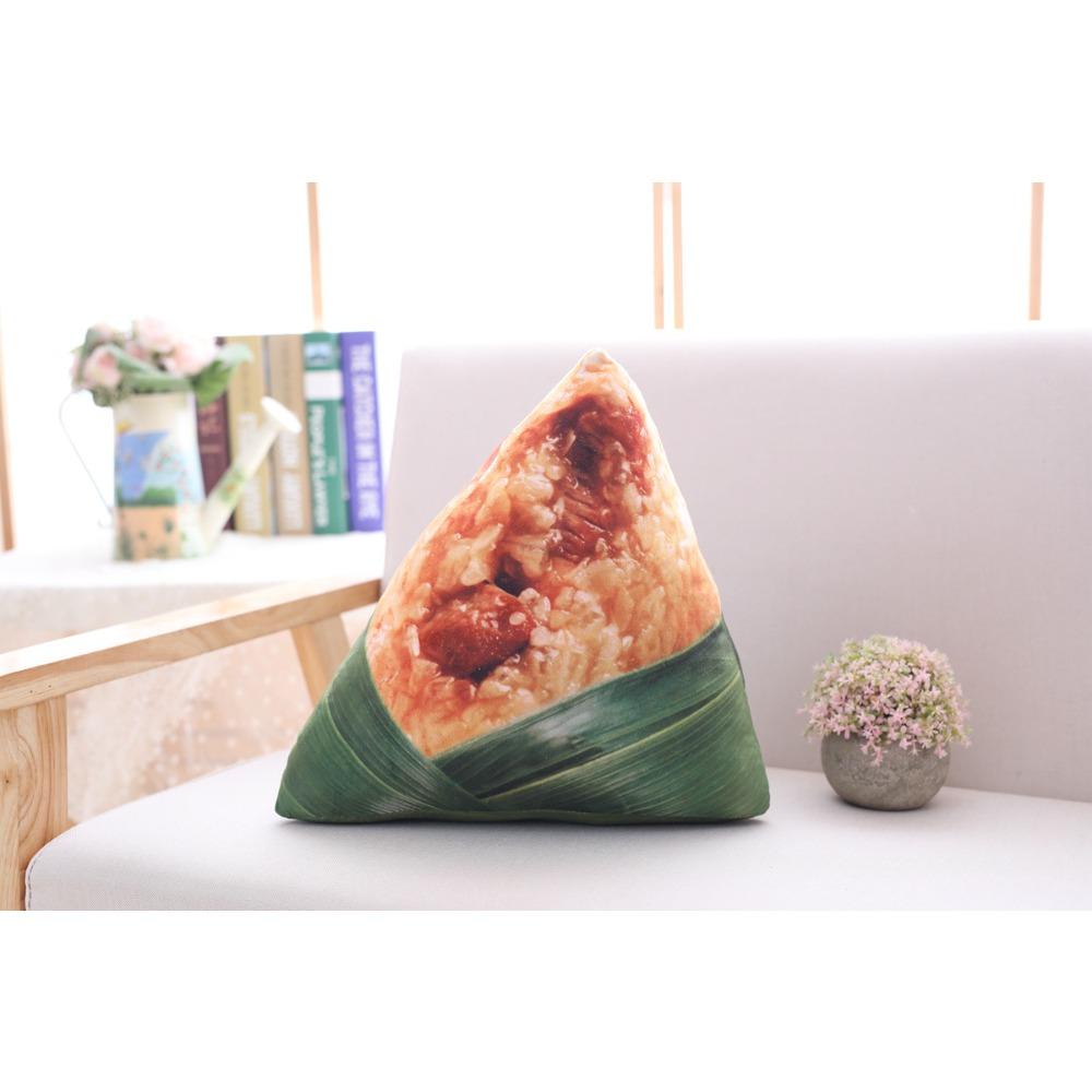 Simulated Zongzi Big Meat Dumpling Doll Throw Pillow Plush Toy Doll Placement Props Dragon Boat Festival Event Small Gift