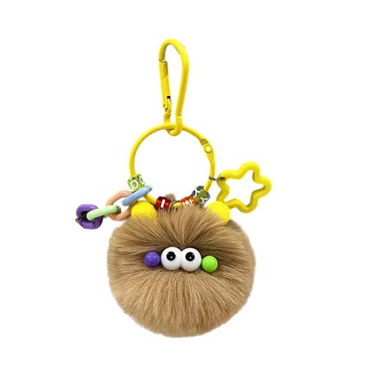 Keychain Cartoon Plush Doll Charm Decorative Key Chain Fine Craftsmanship Key Holder Backpack Key