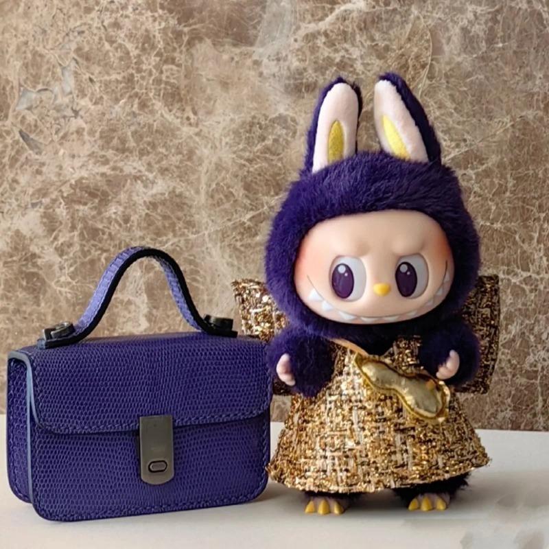 LaBuBu V3 Monsters Big Into Energy Series Keychain Kawaii Labubu Figure Face Doll Doll Keyring Decor