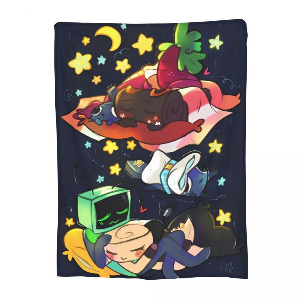 Dandy's World Game Accessories Blanket Super Soft Warm Throw Blankets for Sofa Multi-size Throws And Blankets