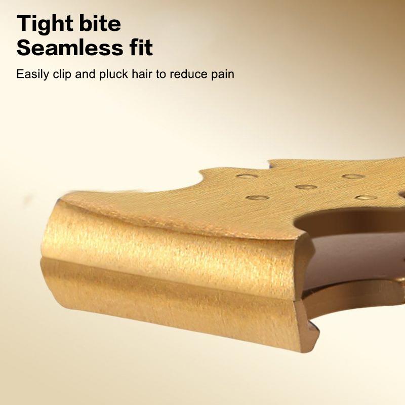 

Плоский инструмент для бороды из нержавеющей стали Выщипывание бровей Удаление вросших волос Зажимы для бровей Пинцеты Макияж для лица Нанесение на веки