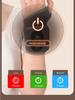 Electric Heated Graphene Wristband Hand Massager with Intelligent Moxibustion